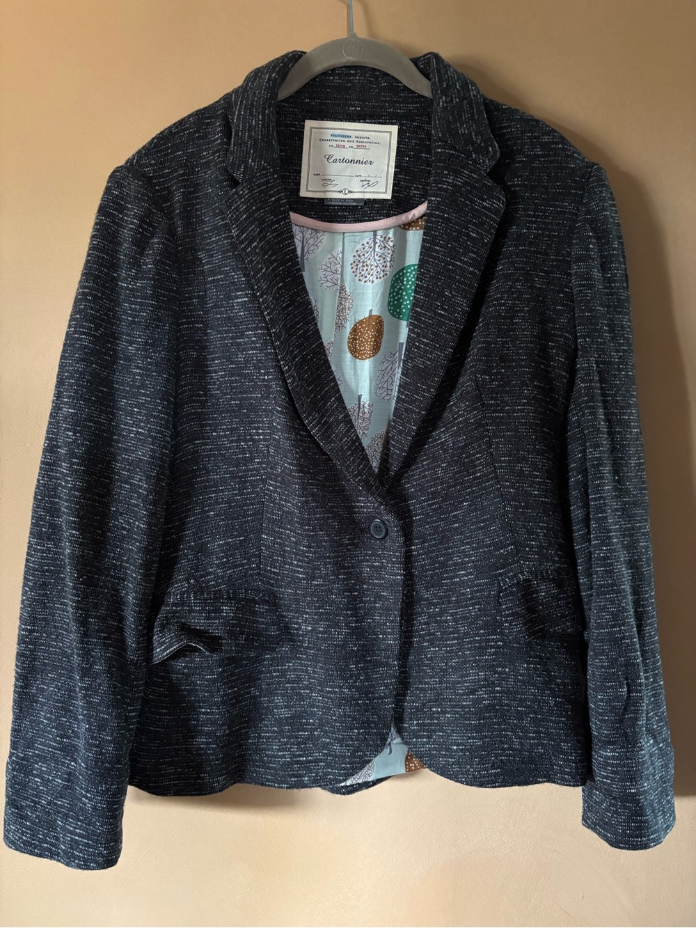 Anthropologie Cartonnier Blazer